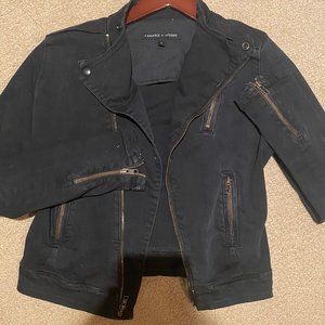 Jbrand black jean jacket